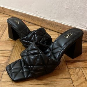 Brand New Zara Mule Heels